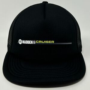 EA Sports Madden Cruiser Trucker Hat Baseball Cap NFL Video Gamer Black Snapback